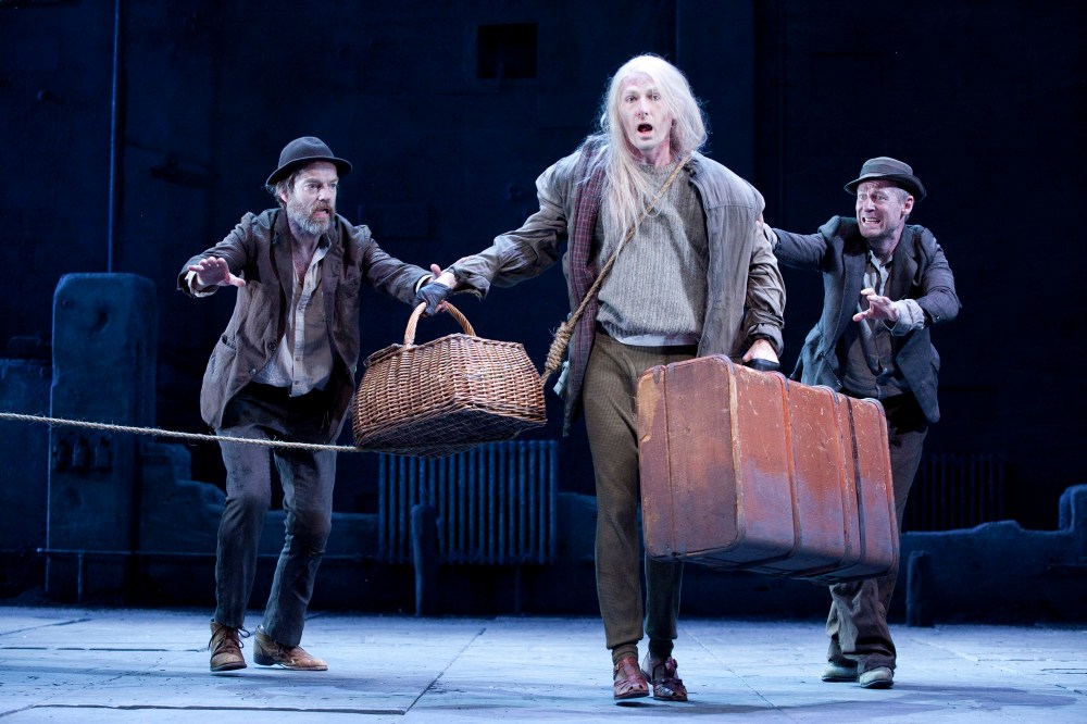 Hugo Weaving, Luke Mullins and Richard Roxburgh. Photo: Lisa Tomasetti