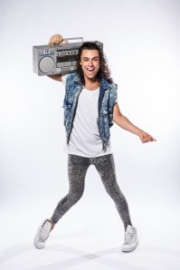 Tom Sharah, whose new show is a homage to the music of the 1990s