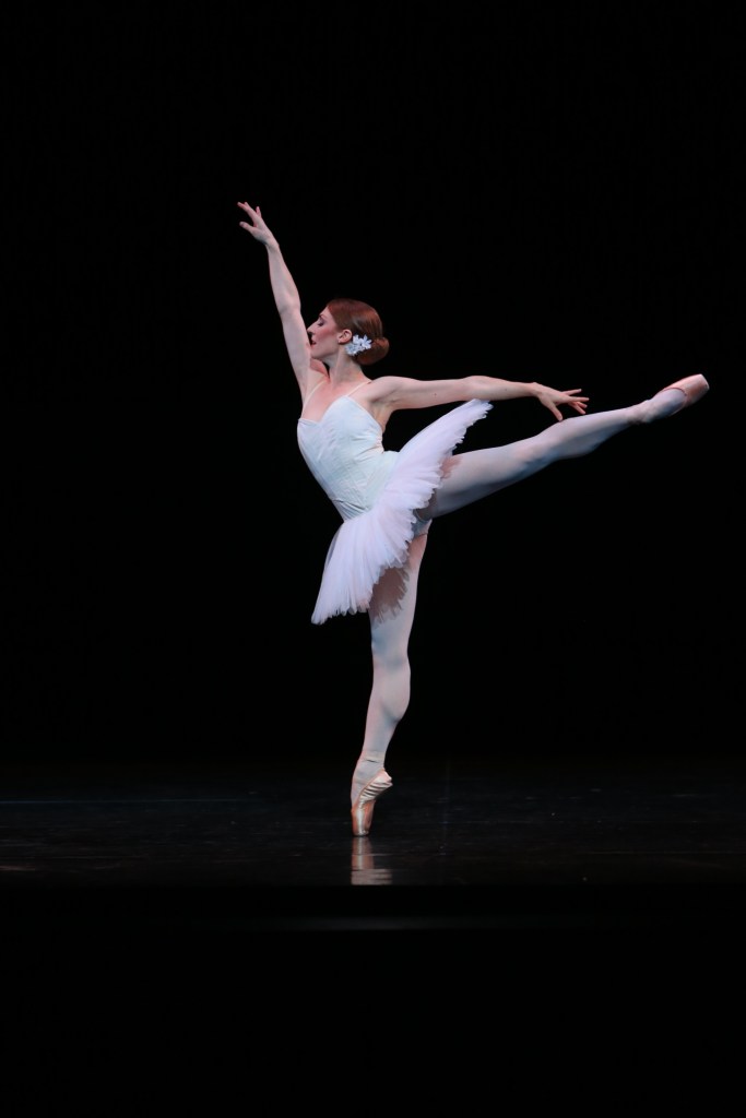 Laura Tong in Suite en blanc. Photo: David Kelly