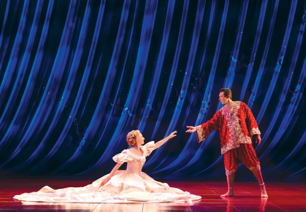 Lisa McCune and Lou Diamond Phillips in The King and I. Photo: Oliver Toth