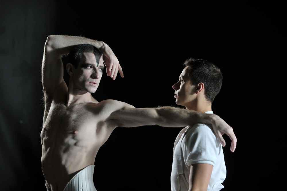 Jonathan Ollivier and Chris Marney. Photo: Hugo Glendinning