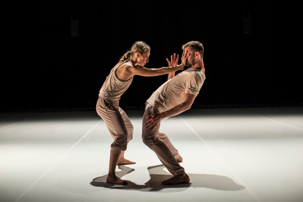 Holly Doyle and Bernhard Knauer in Do We. Photo: Peter Greig