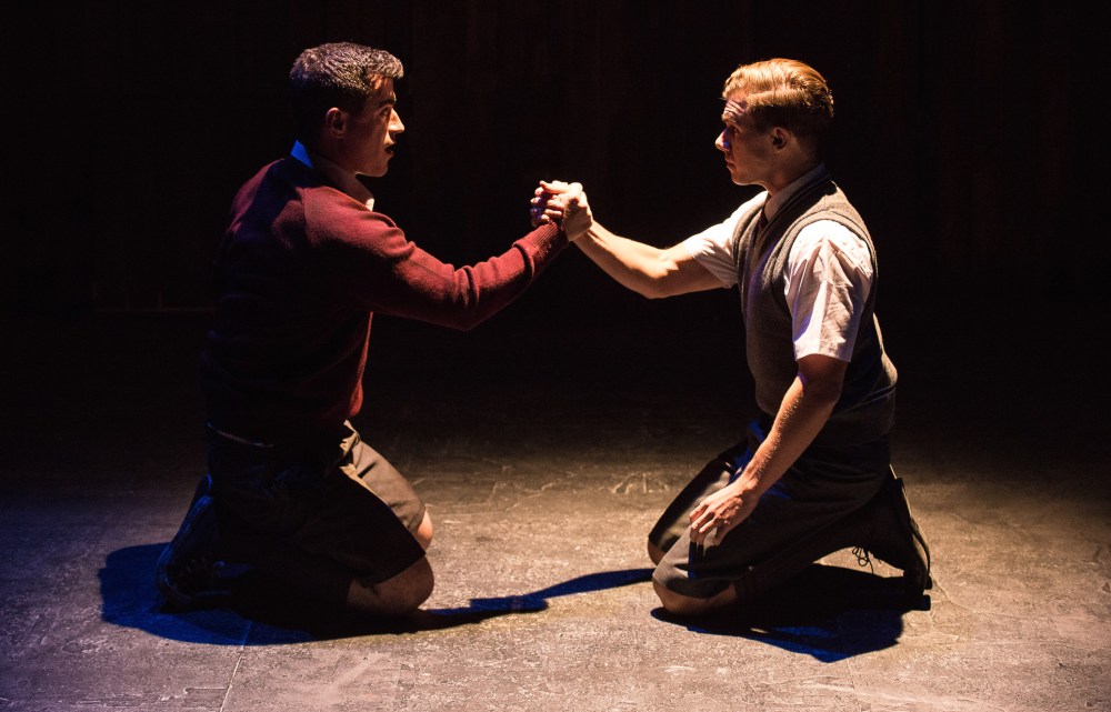 Blake Bowden and Bobby Fox in Blood Brothers. Photo: Kurt Sneddon