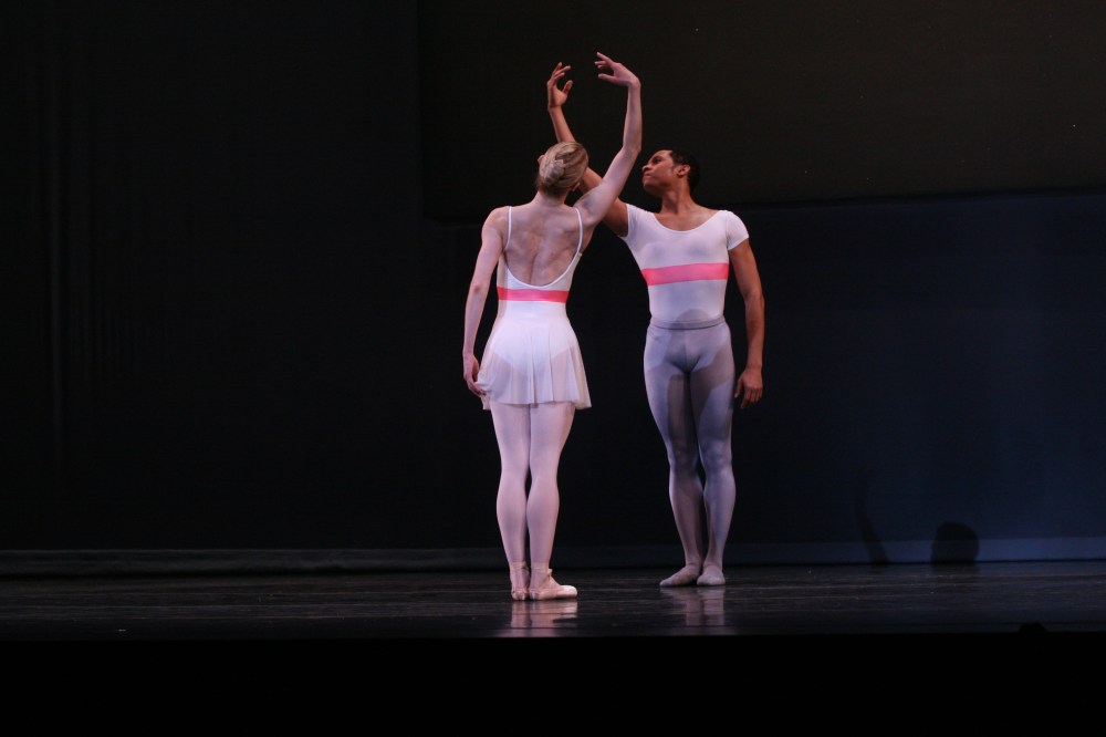 Kateryna Sellers and Brandon Ragland in Square Dance. Photo: Wade Bell