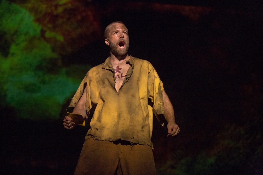 Simon Gleeson as Jean Valjean in Les Misérables. Photo: Matt Murphy