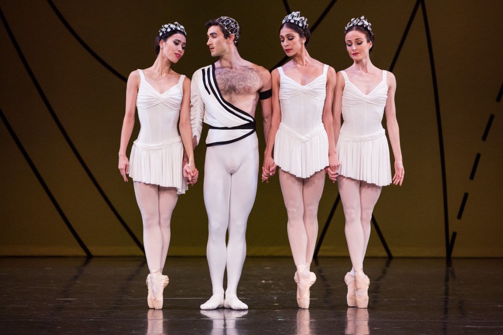 Kondo, Martino, Hendricks and Scott in Symphonic Variations. Photo: Daniel Boud