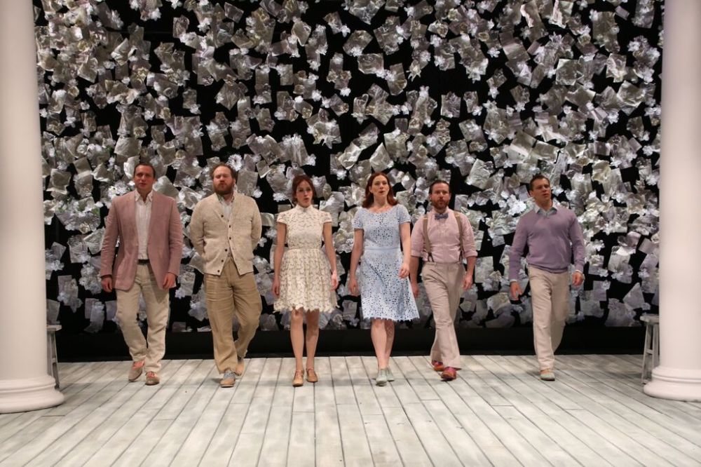 The cast of The Two Gentlemen of Verona. Photo: Gerry Goldstein