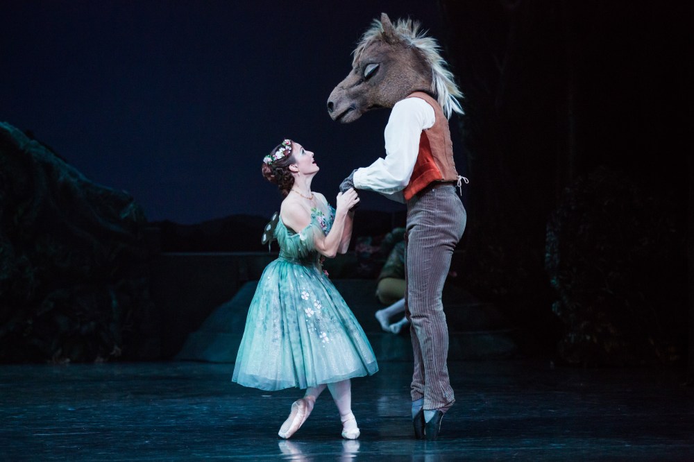 Madeleine Eastoe and Joseph Chapman in The Dream. Photo: Daniel Boud