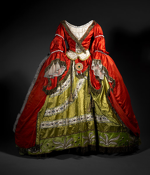 Léon Bakst Costume for a lady-in-waiting c.1921 from the Ballets Russes' production of The Sleeping Princess [La Belle au Bois Dormant] National Gallery of Australia, Canberra Purchased 1973