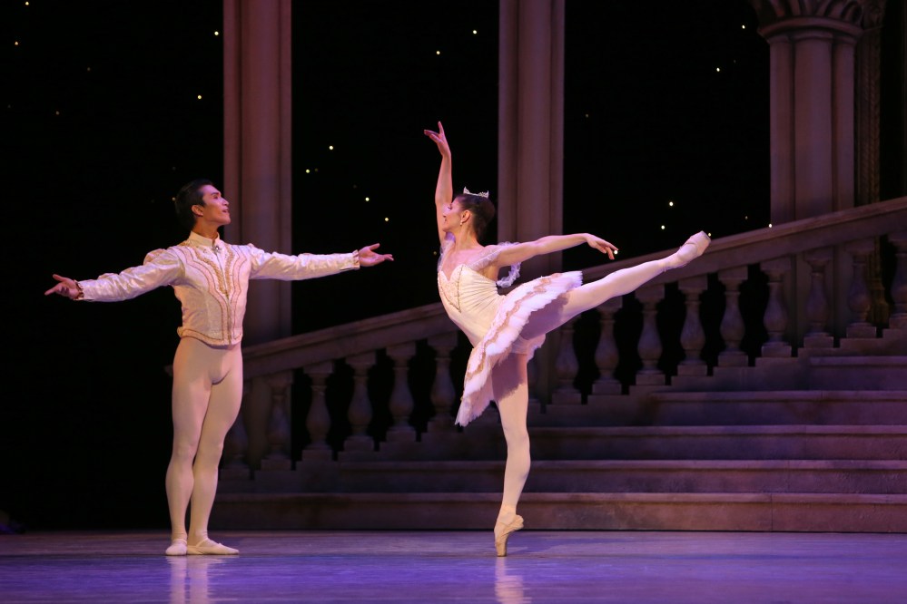 Queensland Ballet - The Sleeping Beauty - International Ballet Stars Alina Cojocaru and Chi Cao Image 6. Photo David Kelly