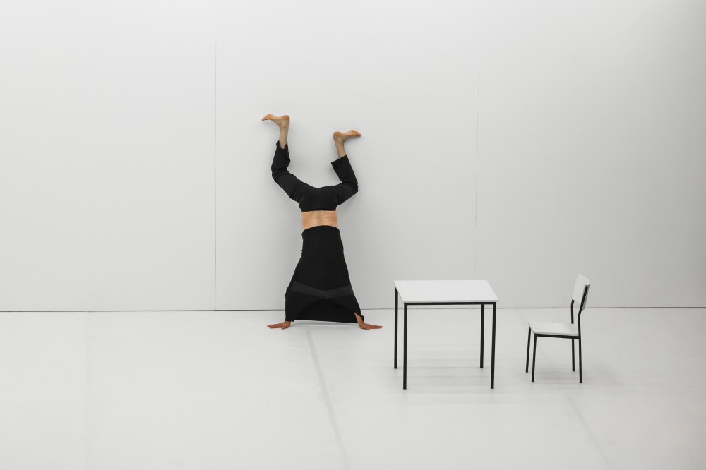 Xavier Le Roy in Self Unfinished. Photo: Peter Greig