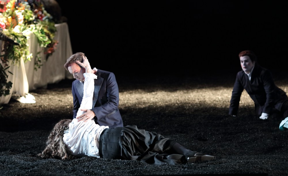 2017 Adelaide Festival - Saul - L-R Christopher Purves (lying)