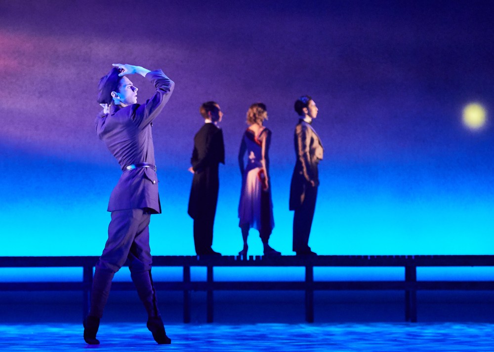 Matthew Edwardson and Dancers of West Australian Ballet in The Great Gatsby. Photo by Sergey Pevnev