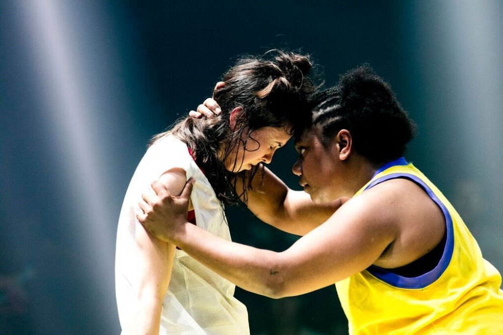Lauren Langlois and Ghenoa Gela - credit Brett Boardman