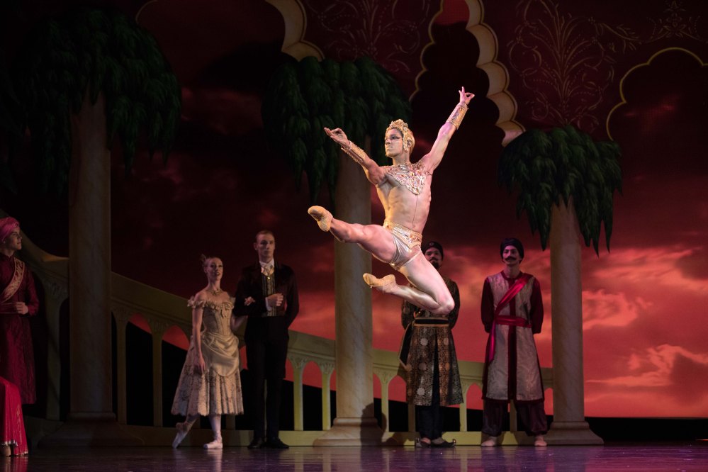 QB La Bayadere 2018. Principal Artist Camilo Ramos. Photo David Kelly