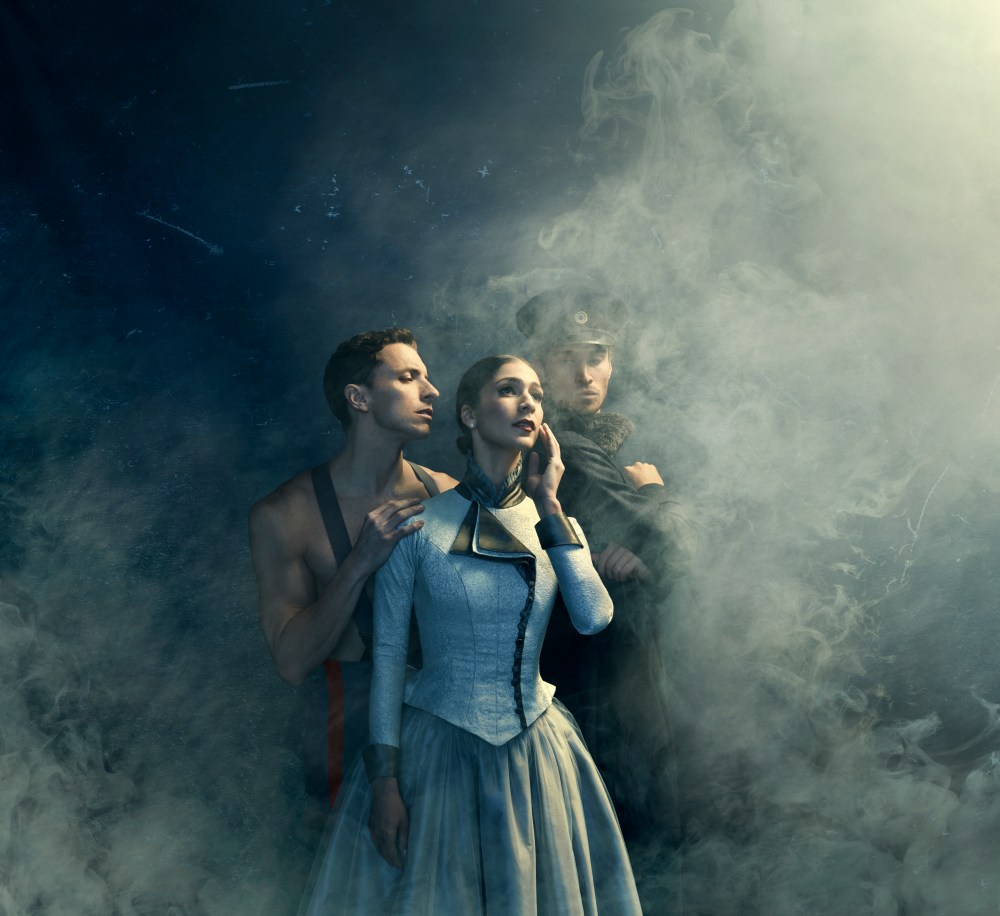 TAB 2020 Repertoire Anna Karenina_Kevin Jackson Robyn Hendricks and Nathan Brook_photo credit Justin Ridler